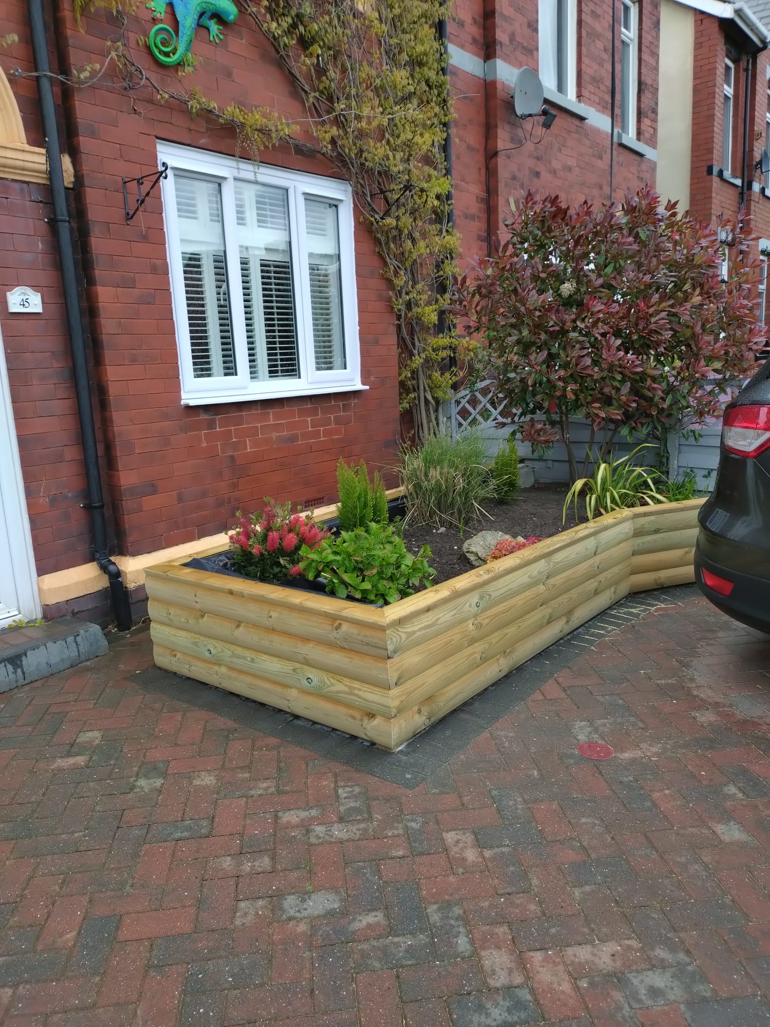 Bespoke Wooden Planters in Merseyside